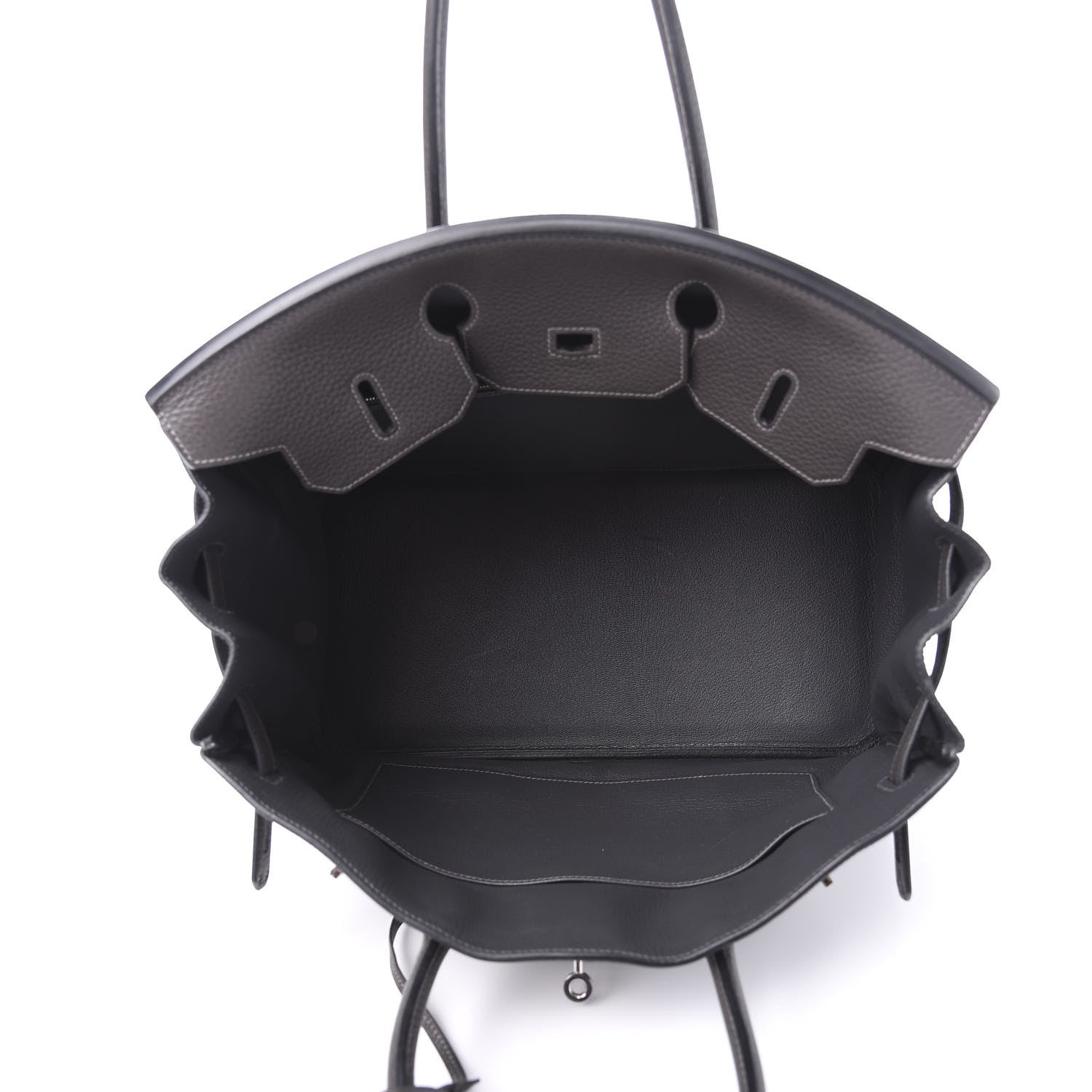 Hermes Taurillon Clemence Birkin 35 Graphite 15 of 33