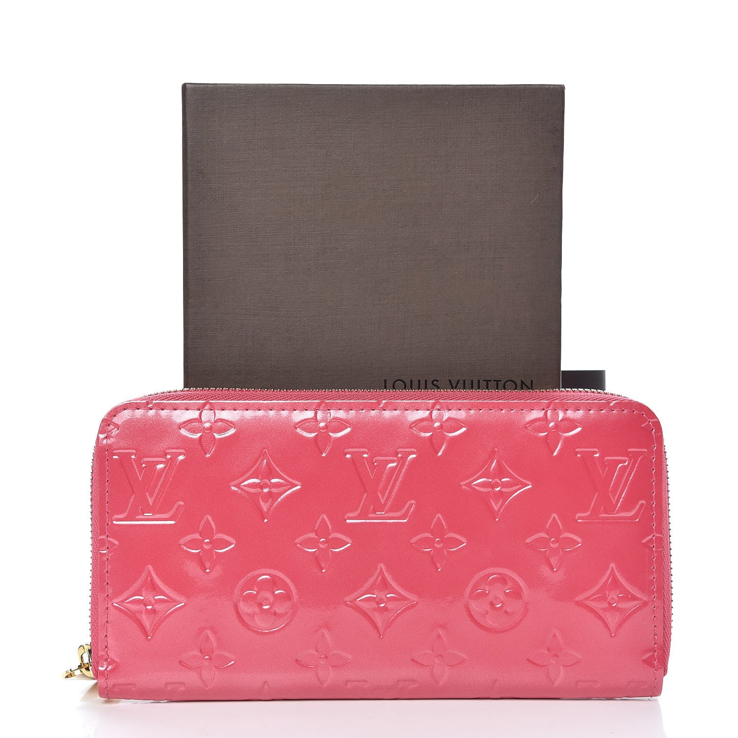 Louis Vuitton Vernis Zippy Wallet Framboise 8 of 8