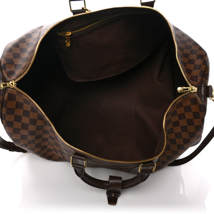 Louis Vuitton Damier Ebene Keepall Bandouliere 55 5 of 11