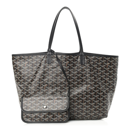 Goyard Goyardine Saint Louis PM Black 1 of 15