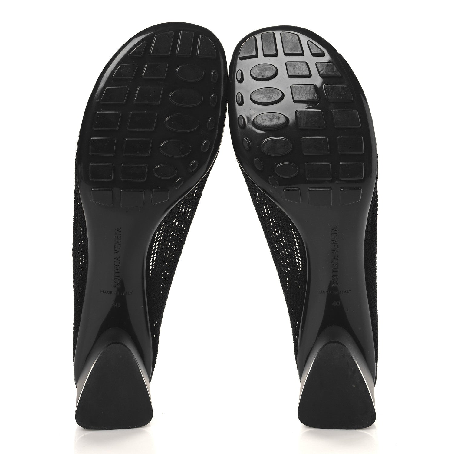 Bottega Veneta Mesh Stretch Flex Sock Pumps 40 Black 6 of 9