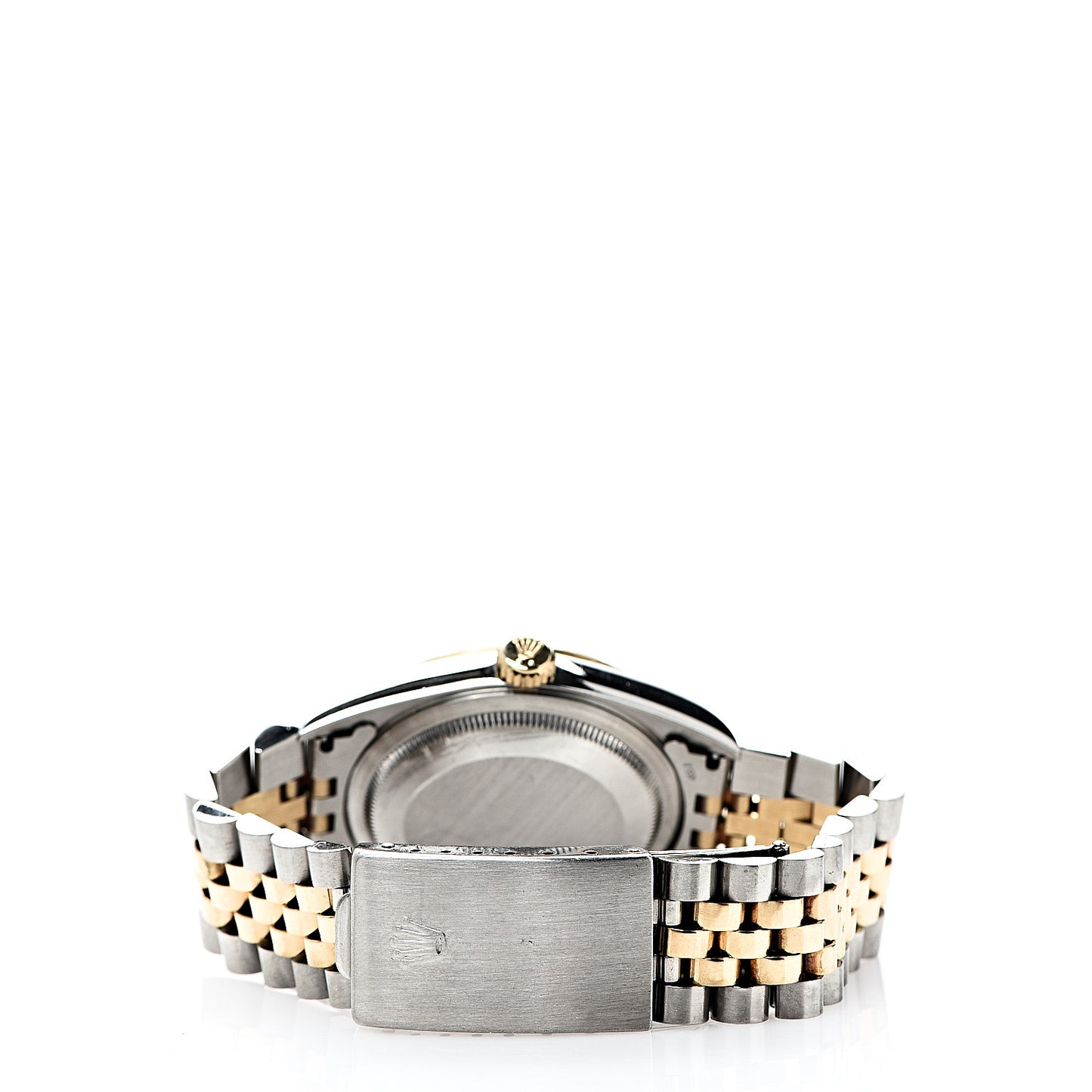 Stainless Steel 18K Yellow Gold Mother of Pearl 36mm Oyster Perpetual Datejust Watch 16233