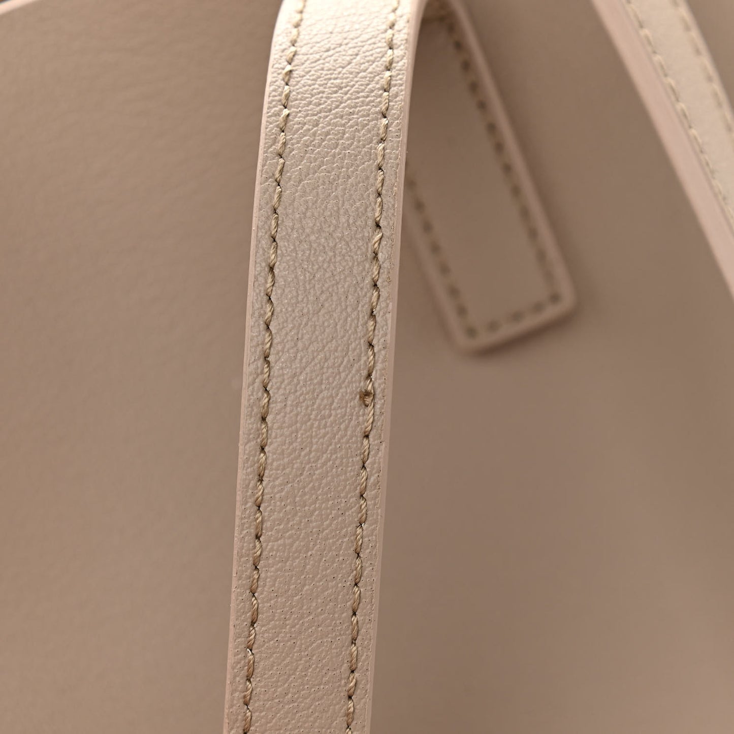 Calfskin Large Shopping Tote Nude Powder
