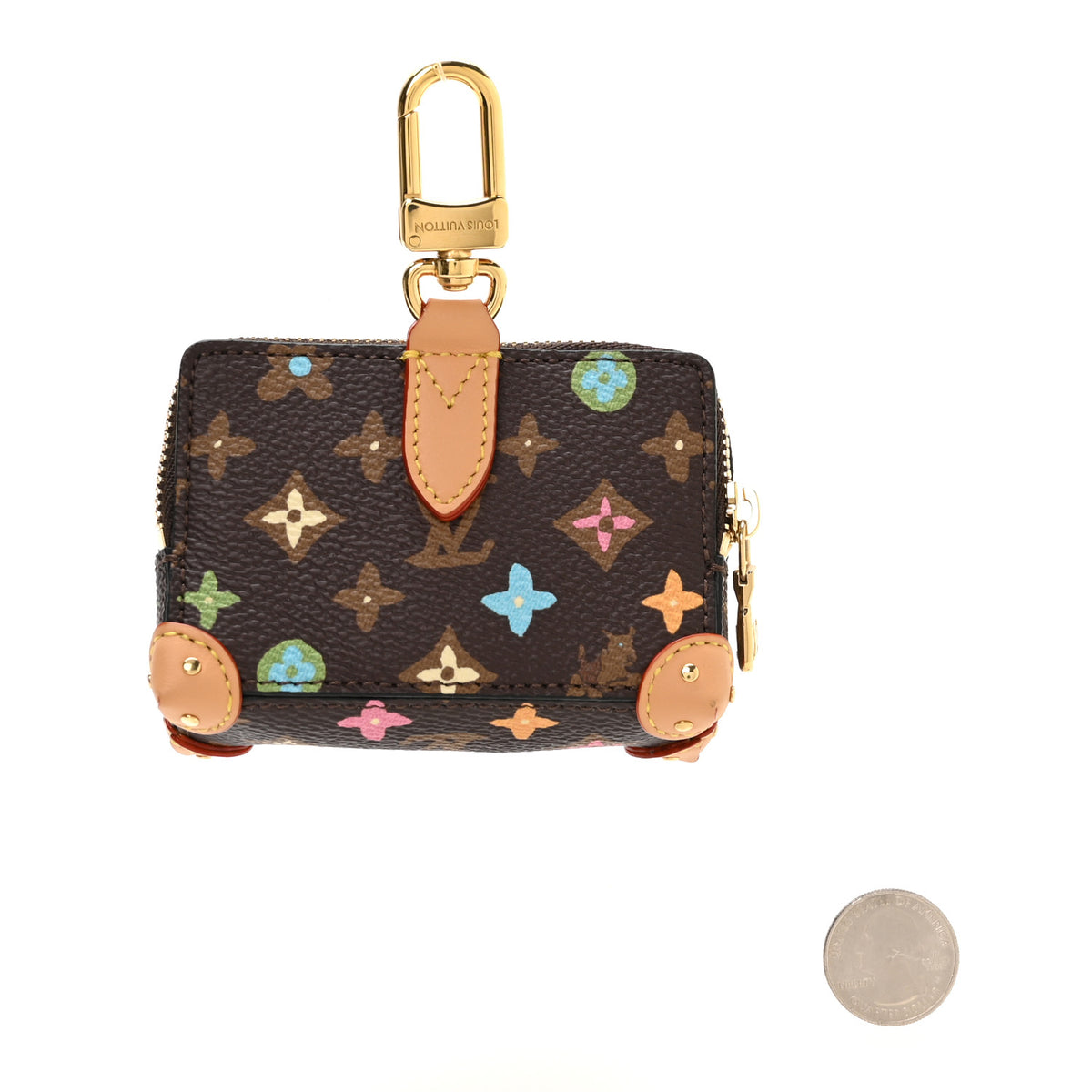 Monogram Craggy Trunk Bag Charm Key Holder