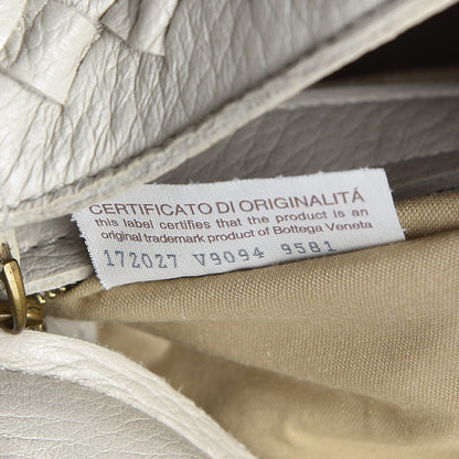 Bottega Veneta Nappa Intrecciato Napoli Shoulder Bag Cream 8 of 14