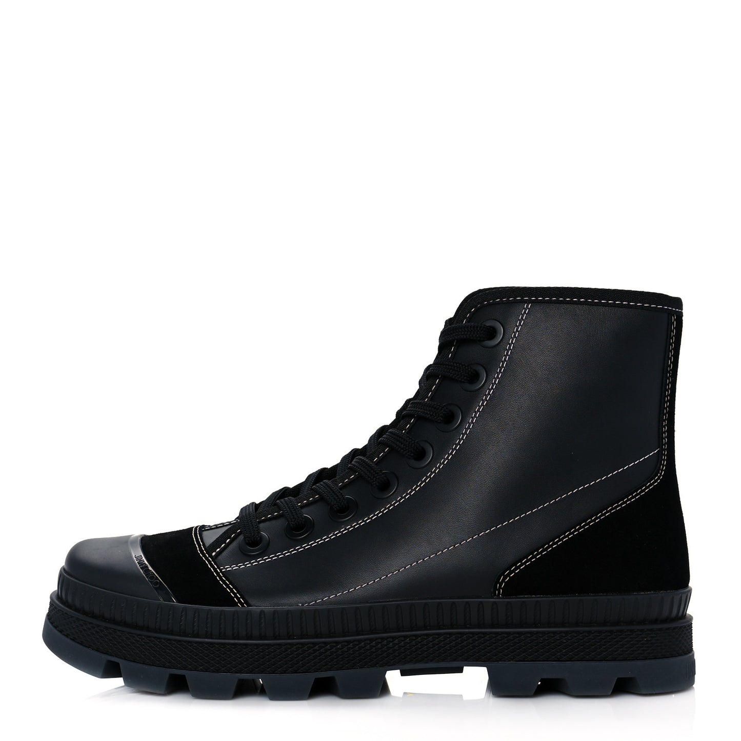 Nappa Crosta Suede Nord Combat Boots 43 Black