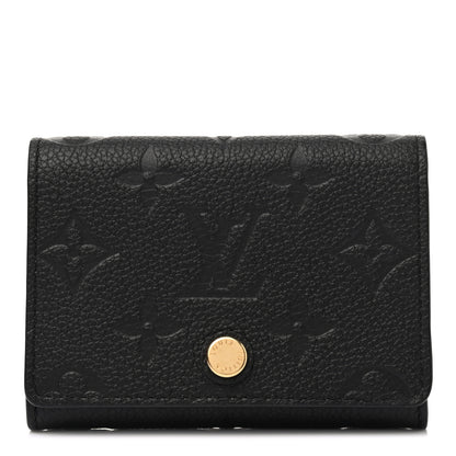 Louis Vuitton Empreinte Business Card Holder Black 1 of 6