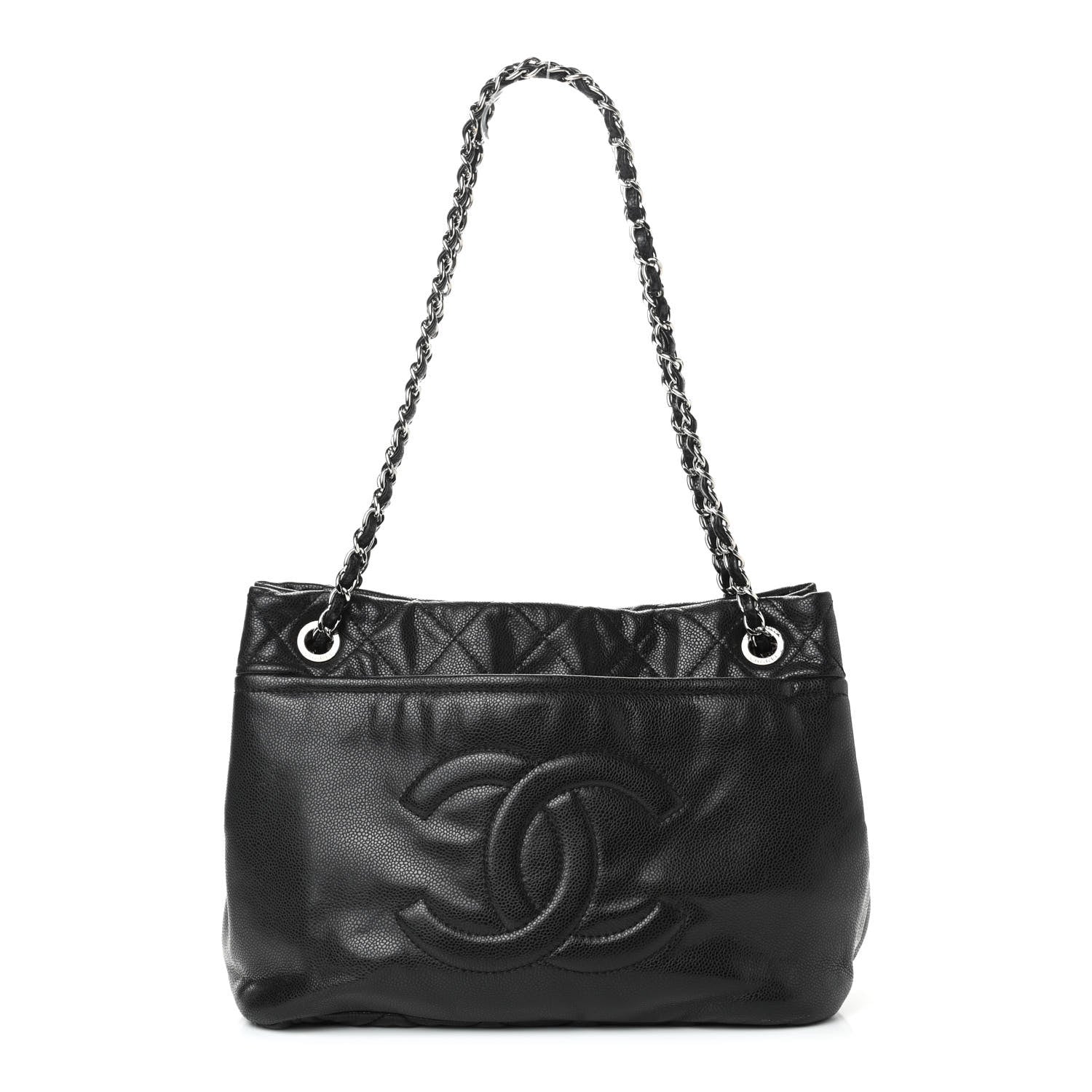 Chanel Caviar Timeless CC Soft Tote Black 1 of 9