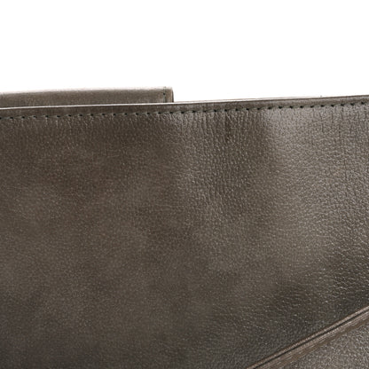 Chanel Iridescent Calfskin CC East West Shopping Tote Light Grey 17 of 17