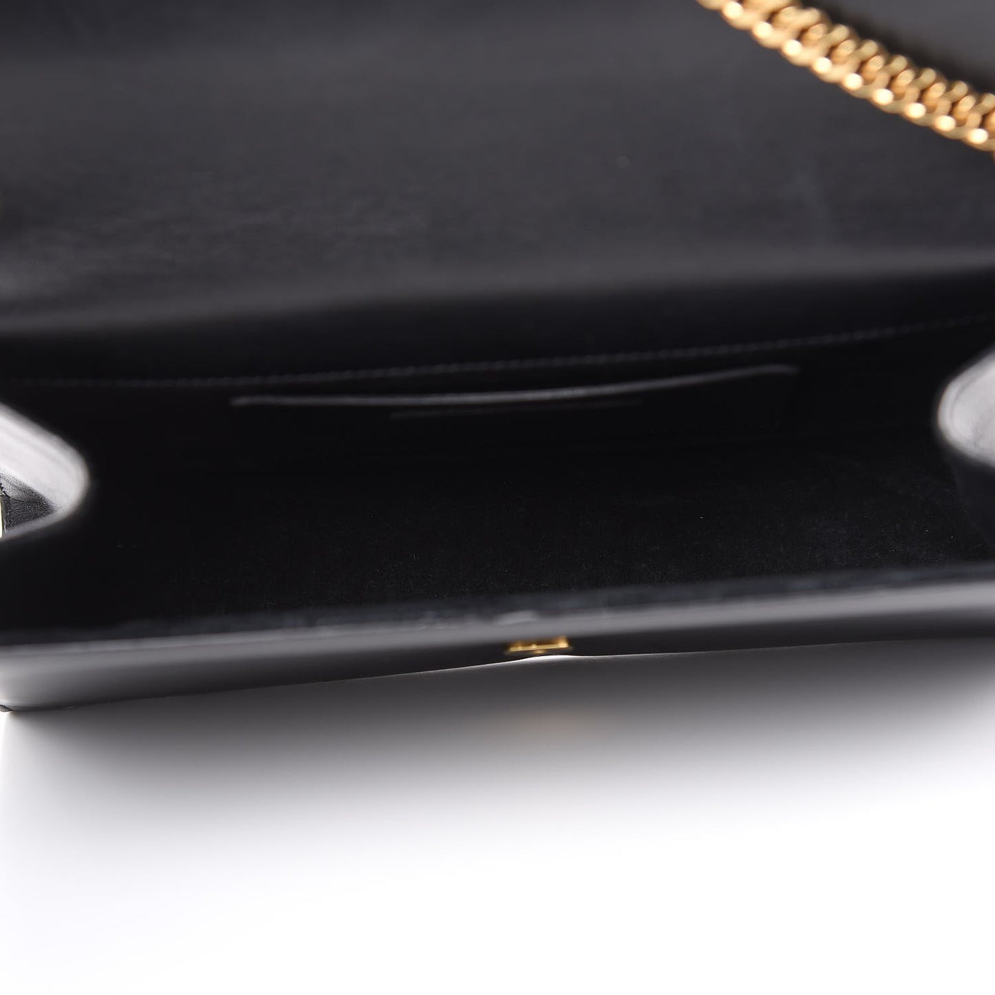 Smooth Calfskin Medium Classic Monogram Kate Tassel Satchel Black