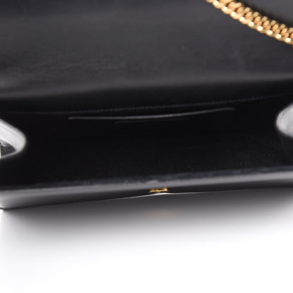 Saint Laurent Smooth Calfskin Medium Classic Monogram Kate Tassel Satchel Black 5 of 15