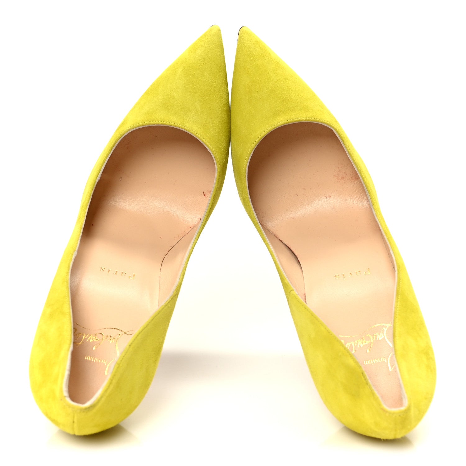 Christian Louboutin Veau Velours So Kate 120 Pumps 38 Cubiste 2 of 9