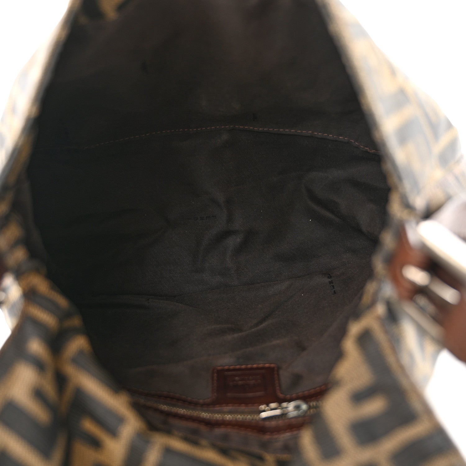 Fendi Zucca Big Forever Mama Baguette Tobacco 5 of 11