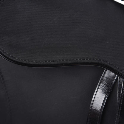 Christian Dior Nylon Saddle Bag Black 9 of 9
