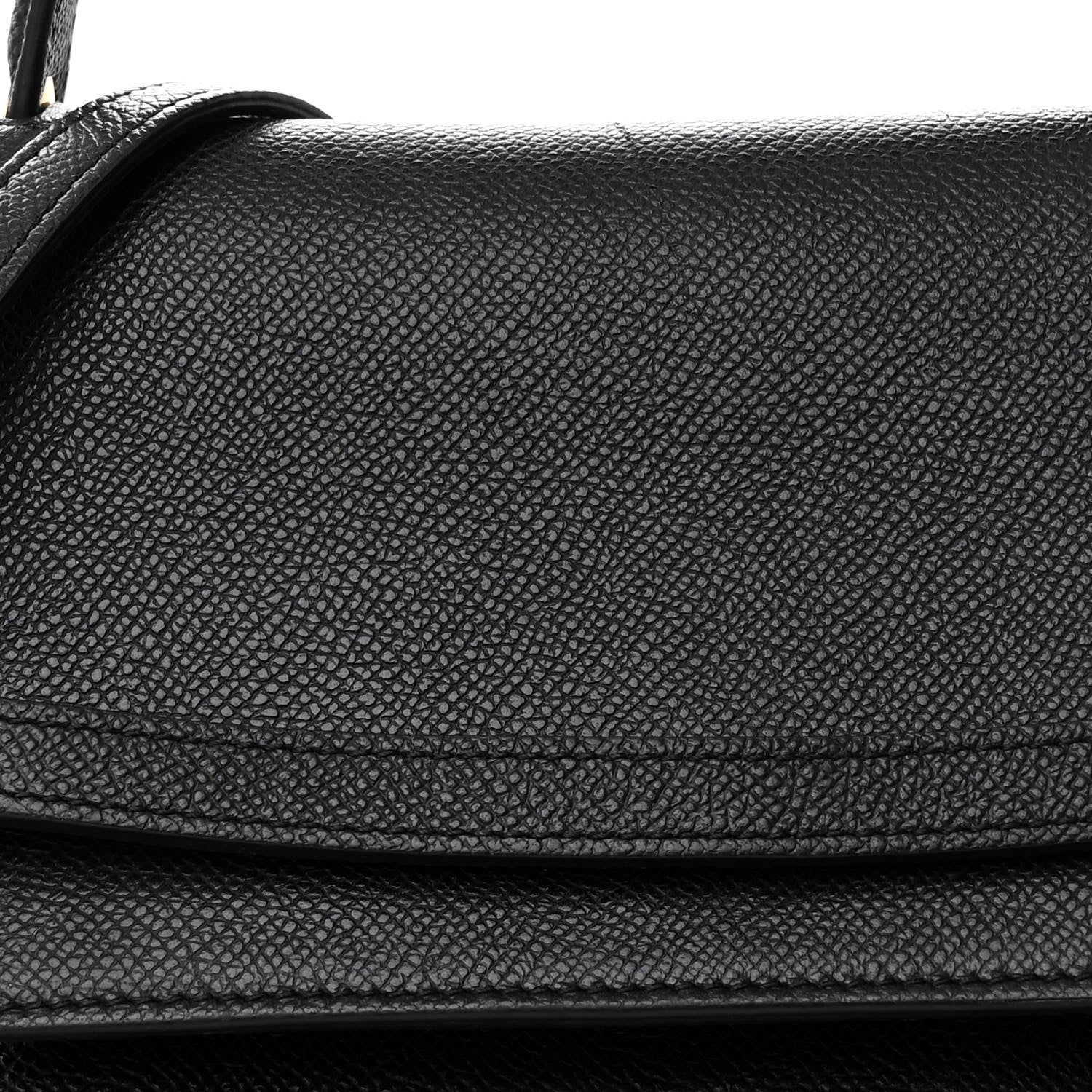 Celine Grained Calfskin Micro Belt Bag Black 8 of 12