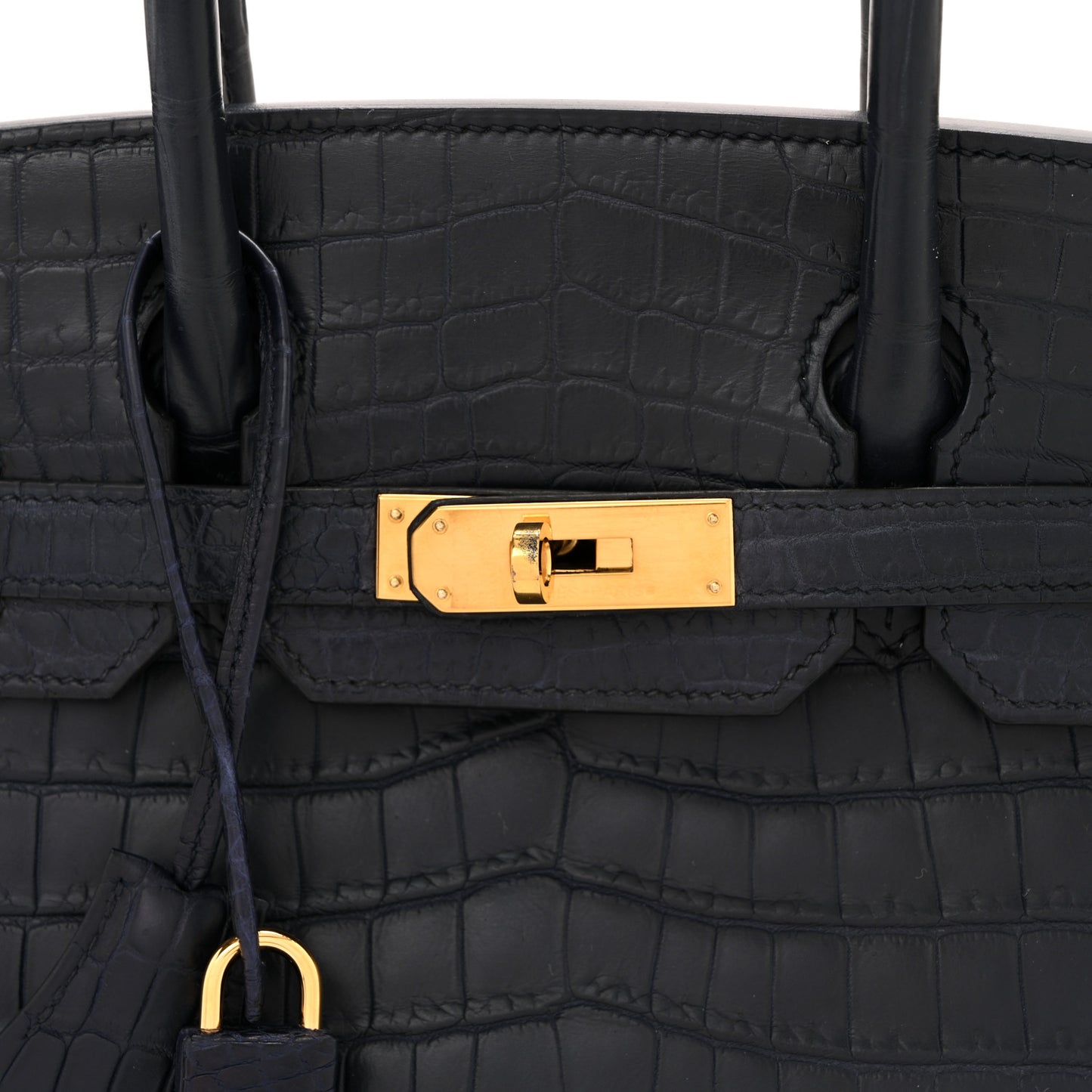 Matte Niloticus Crocodile Birkin 30 Bleu Indigo
