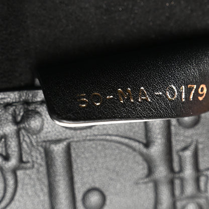 Christian Dior Oblique Calfskin Embossed Large Book Tote Black 7 of 11