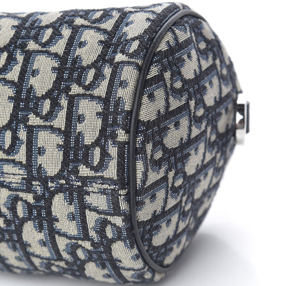 Christian Dior Oblique Roller Messenger Bag Blue 9 of 9