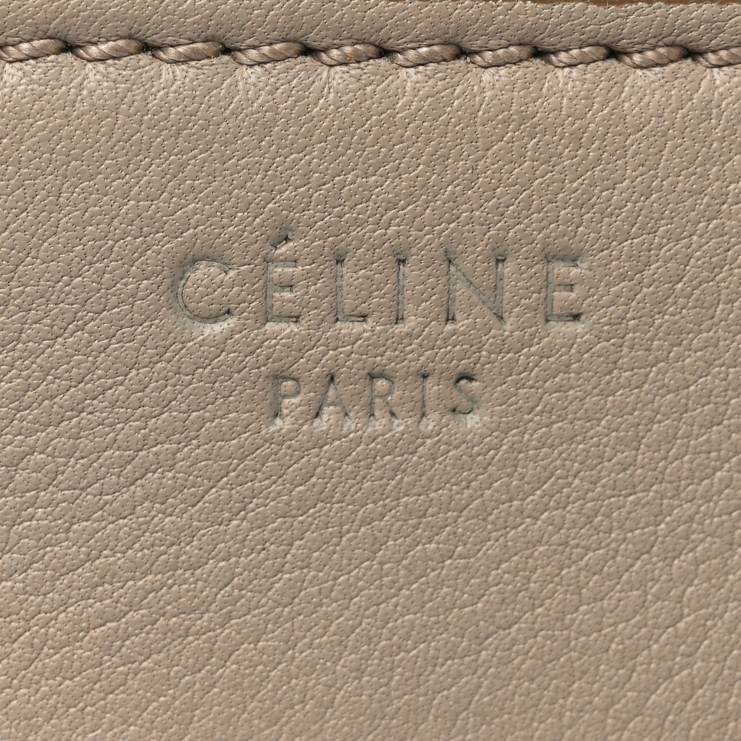 Celine Supple Calfskin Medium Phantom Luggage Beige 6 of 10