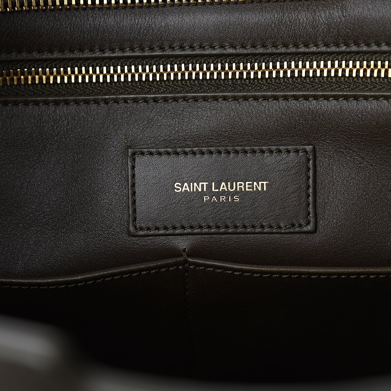 Saint Laurent Calfskin Medium Classic Y Cabas Mousse 7 of 12