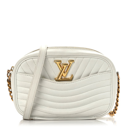 Louis Vuitton Calfskin New Wave Camera Bag White 1 of 10