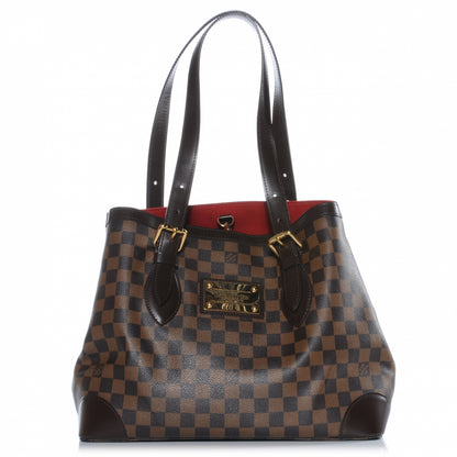 Louis Vuitton Damier Ebene Hampstead MM 1 of 8
