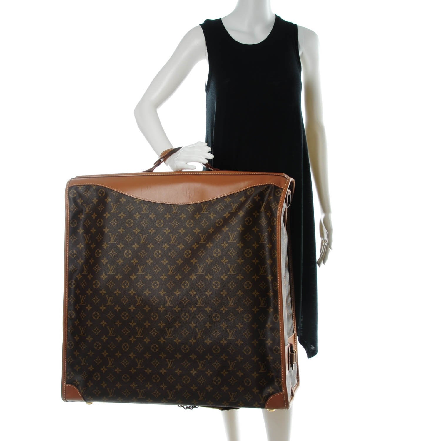 Louis Vuitton French Company Monogram Garment Bag 6 Hangers 2 of 13