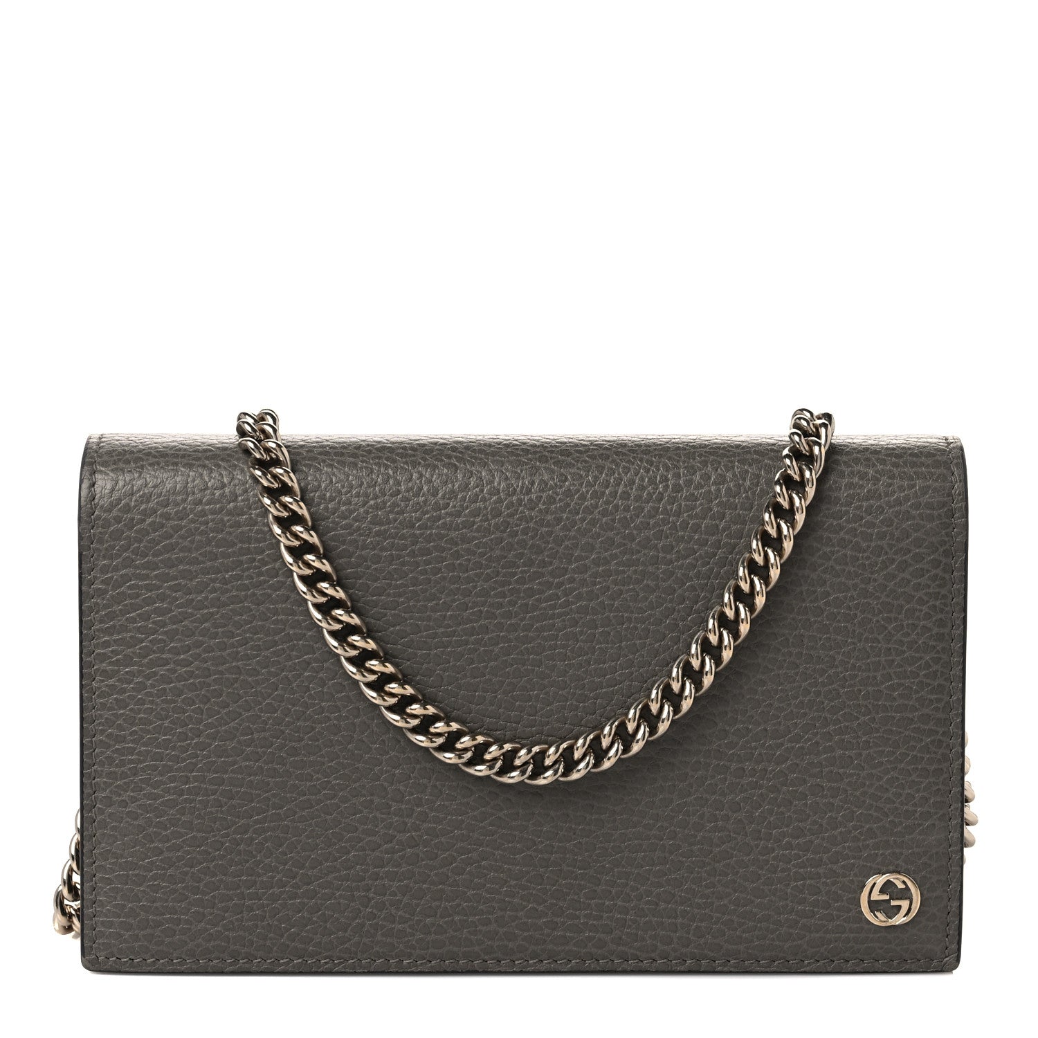 Gucci Dollar Calfskin Medium Betty Chain Wallet Loess 1 of 9