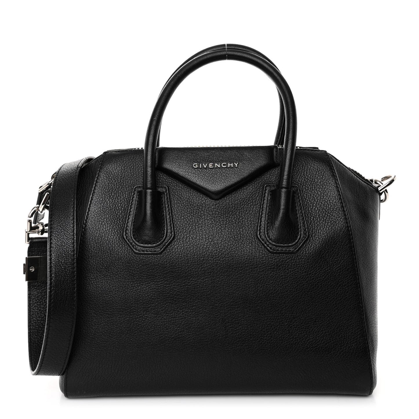 Sugar Goatskin Small Antigona Black