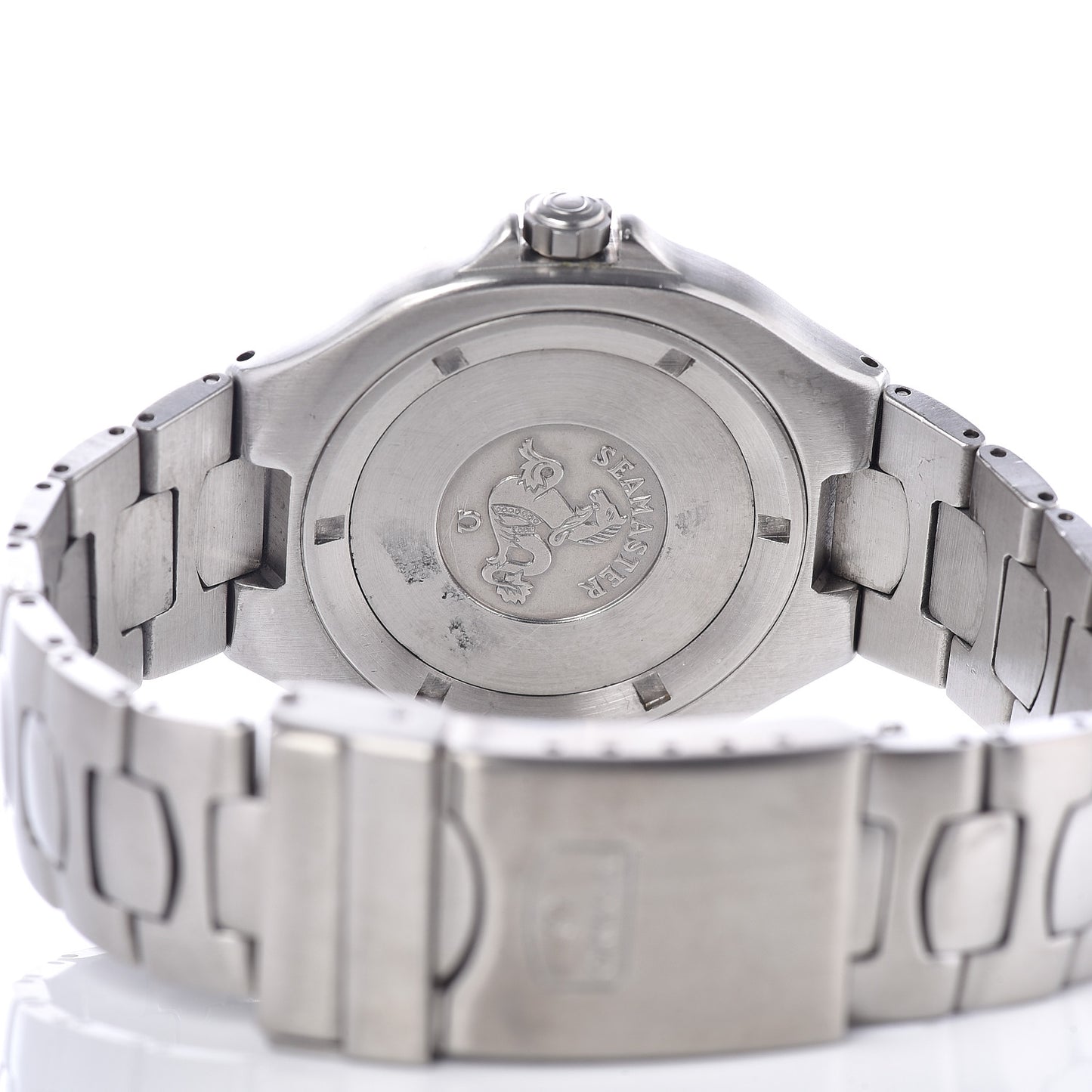 Stainless Steel 36mm Seamaster Quartz Watch Black 396.1052