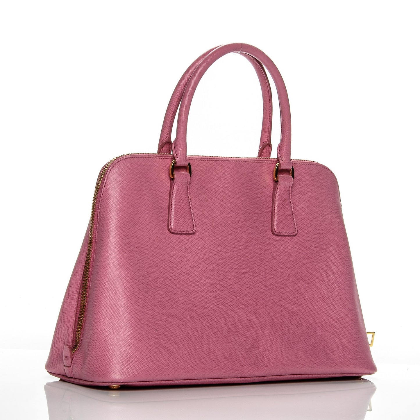 Saffiano Lux Large Promenade Tote Begonia