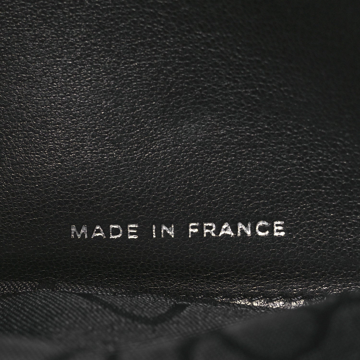 Chanel Lambskin Vertical Quilted Mademoiselle Compact Wallet Black 8 of 12