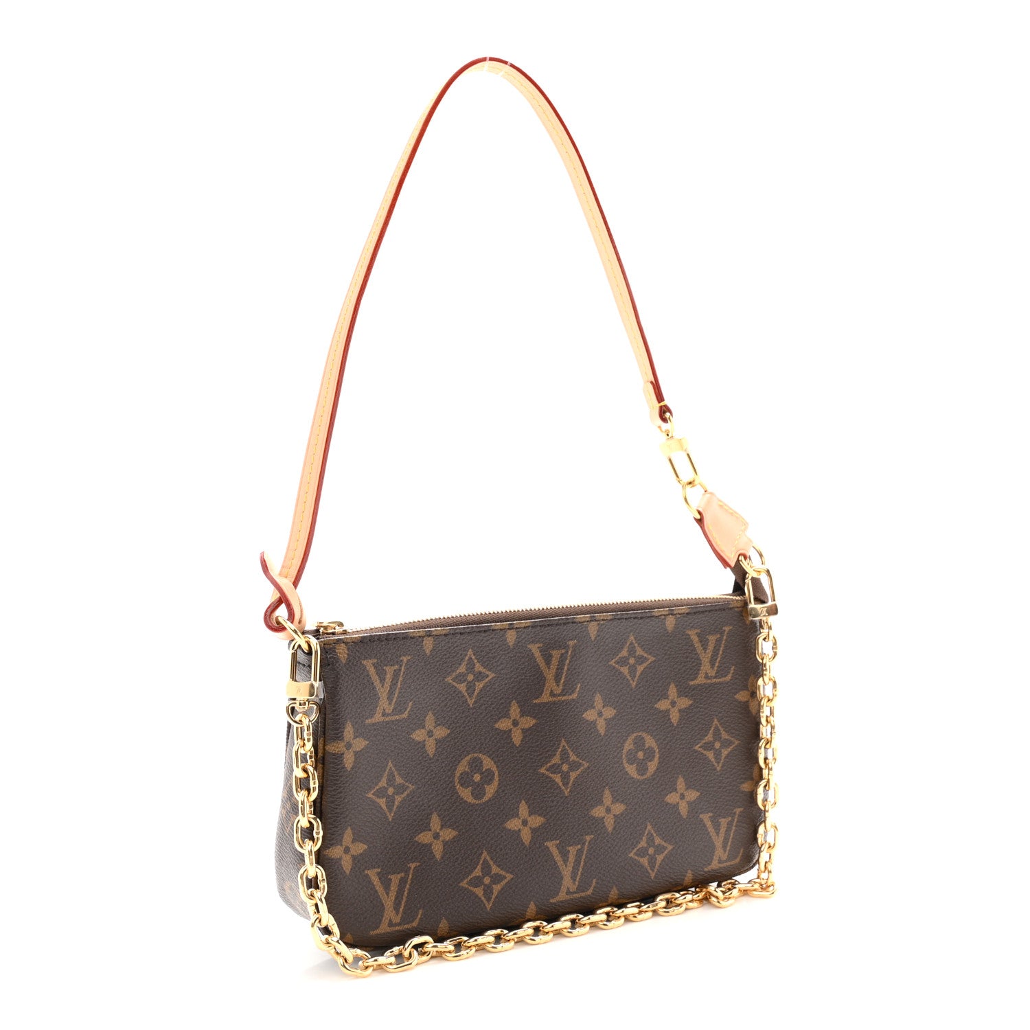 Louis Vuitton Monogram Chain Pochette Accessories 3 of 10