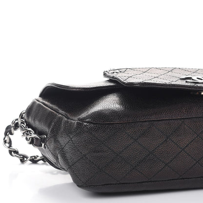 Chanel Metallic Glazed Caviar Small Pocket In The City Shoulder Bag Bronze 8 of 10