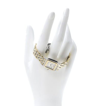 Cartier Stainless Steel 18K Yellow Gold 22mm Panthere Quartz Watch 2 of 6