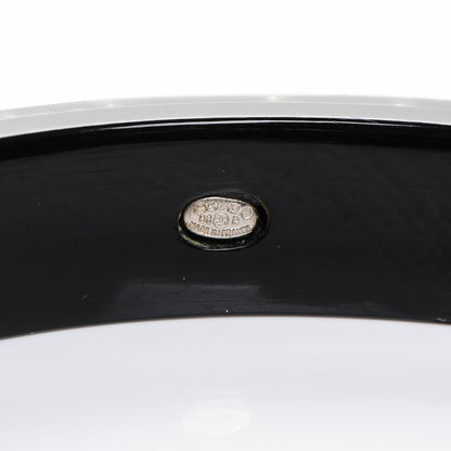 Chanel Resin Pearl Coco Bangle Black 4 of 5