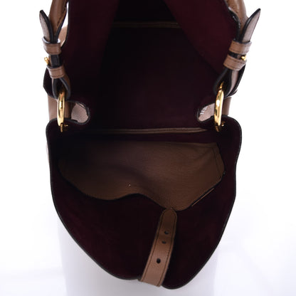 Burberry Grainy Calfskin Medium Sycamore Hobo Dark Sand 5 of 7