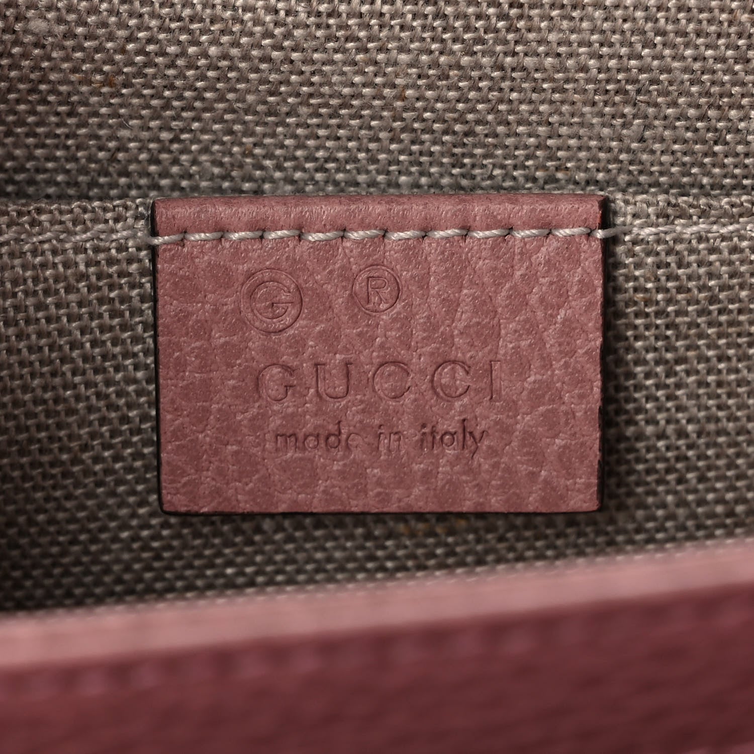 Gucci Dollar Calfskin Small Interlocking G Shoulder Bag Soft Pink 5 of 11