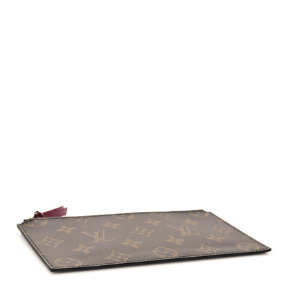 Louis Vuitton Monogram Felicie Chain Wallet Zippered Insert Fuchsia 4 of 6