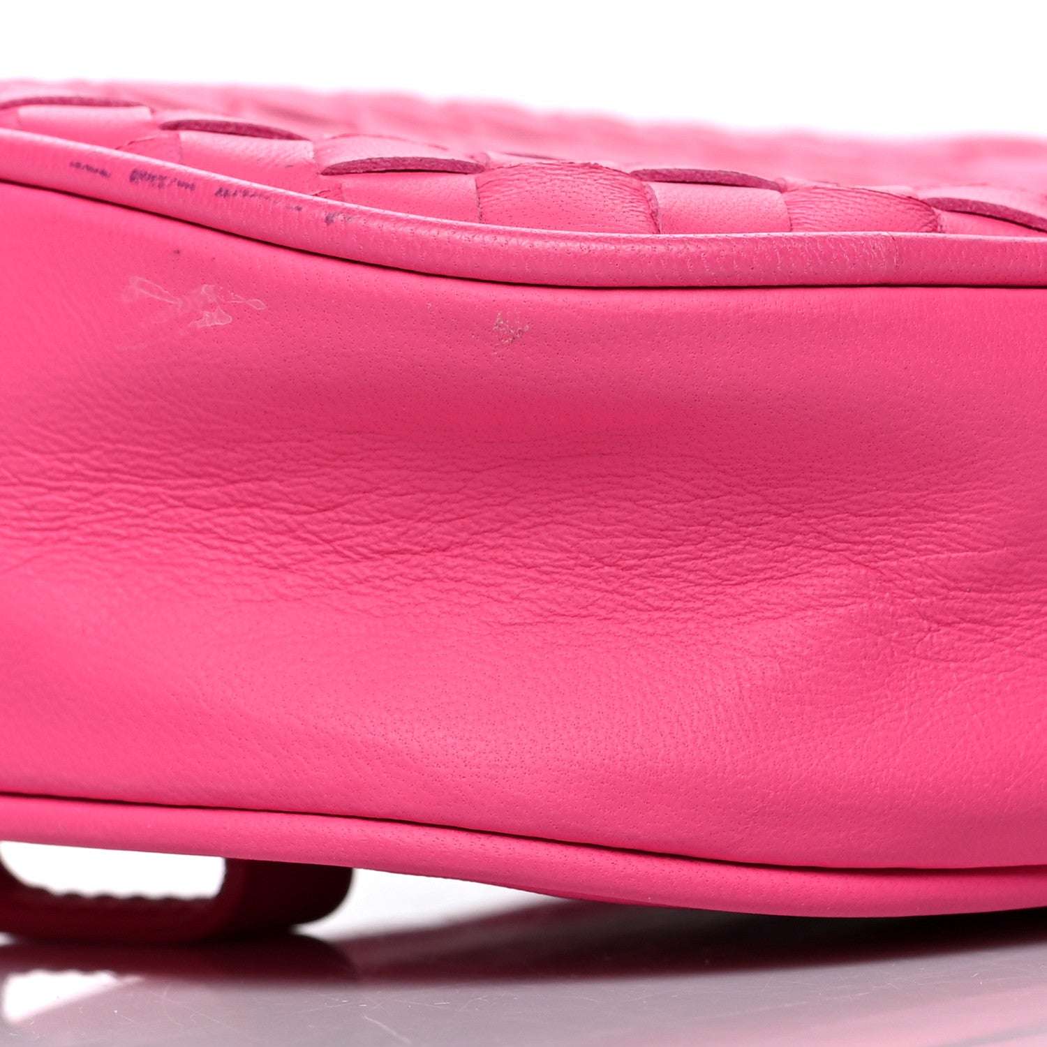 Bottega Veneta Nappa Intrecciato Belt Bag Rosa Shock 9 of 12