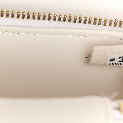 Chanel Caviar Quilted Trendy Handle Slim Vanity White 7 of 11