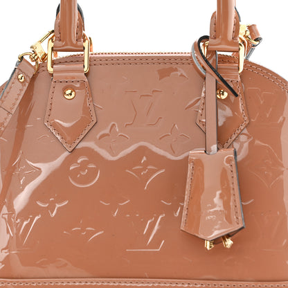 Louis Vuitton Vernis Alma BB Rose Velours 7 of 9