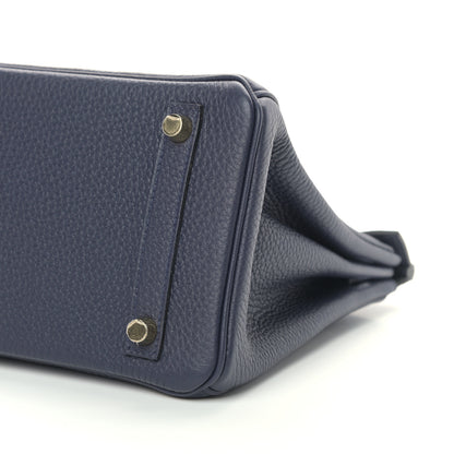 Hermes Togo Birkin 25 Bleu Nuit 9 of 10