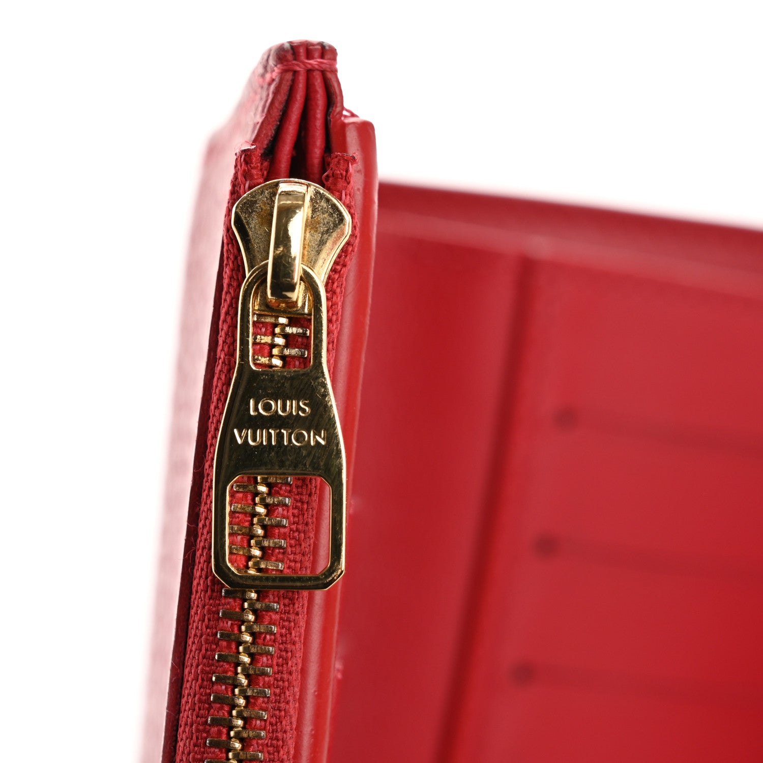 Louis Vuitton Taurillon Capucines Compact Wallet Rubis 8 of 14