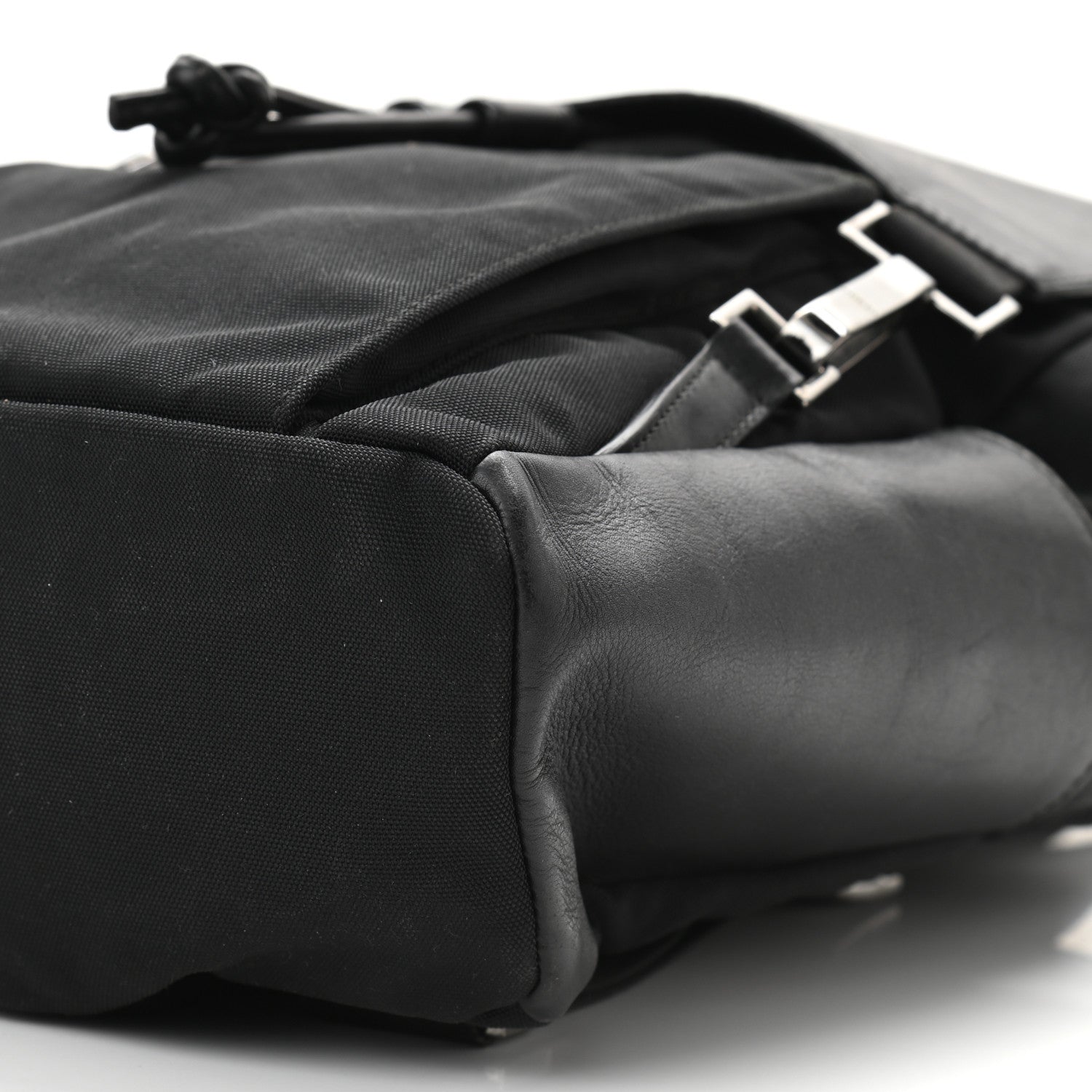 Gucci Calfskin Canvas Backpack Black 10 of 10