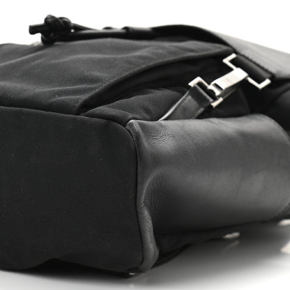 Gucci Calfskin Canvas Backpack Black 10 of 10