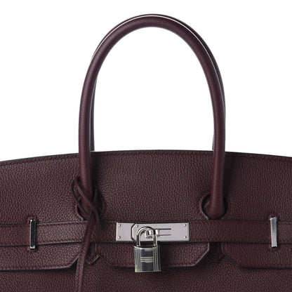 Hermes Togo Birkin 35 Bordeaux 3 of 33