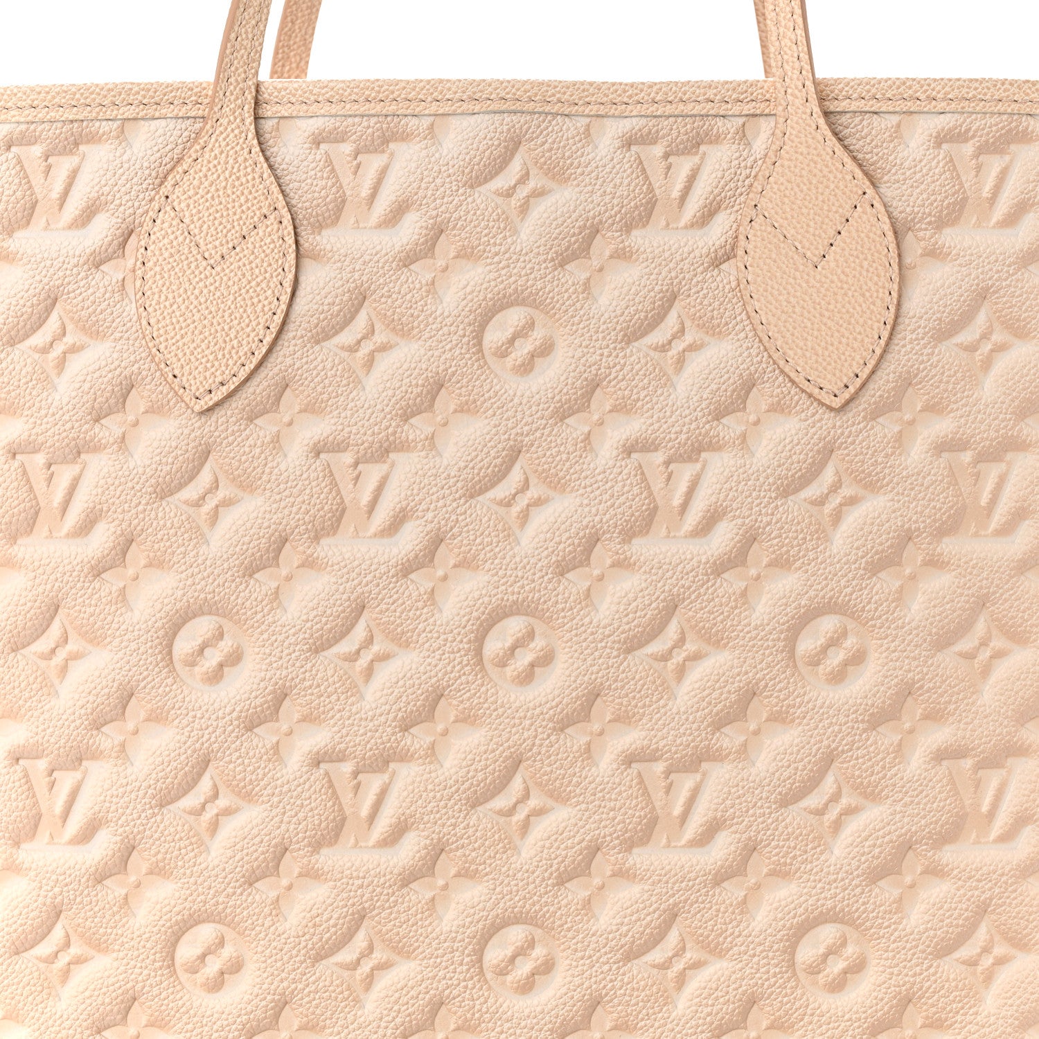 Louis Vuitton Empreinte Monogram Summer Stardust Neverfull MM Beige Clair 8 of 10
