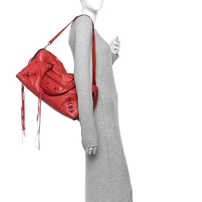Balenciaga Agneau Classic Hardware Part Time Rouge Coquelicot 2 of 11