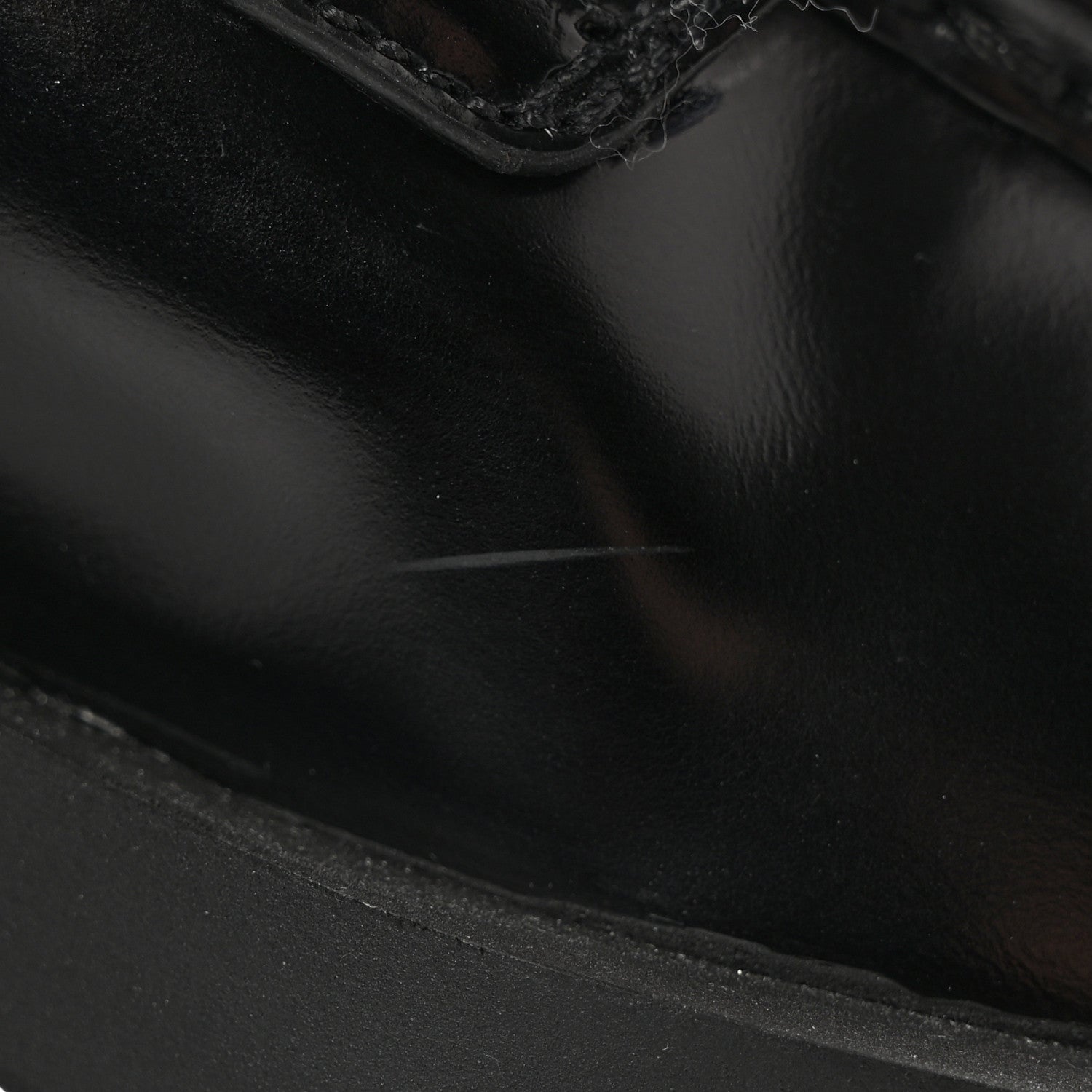 Prada Spazzolato Triangle 40mm Loafer Mules 37 Black 9 of 11